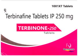 Terbinone-250MG Tabs 7'S 7*1*10