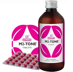 Charak M2-Tone syrup 200ml and tablets 30's