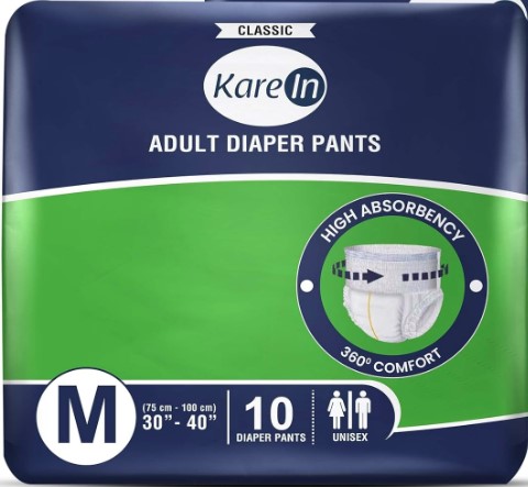 kareIn panty style classic adult diapers size M