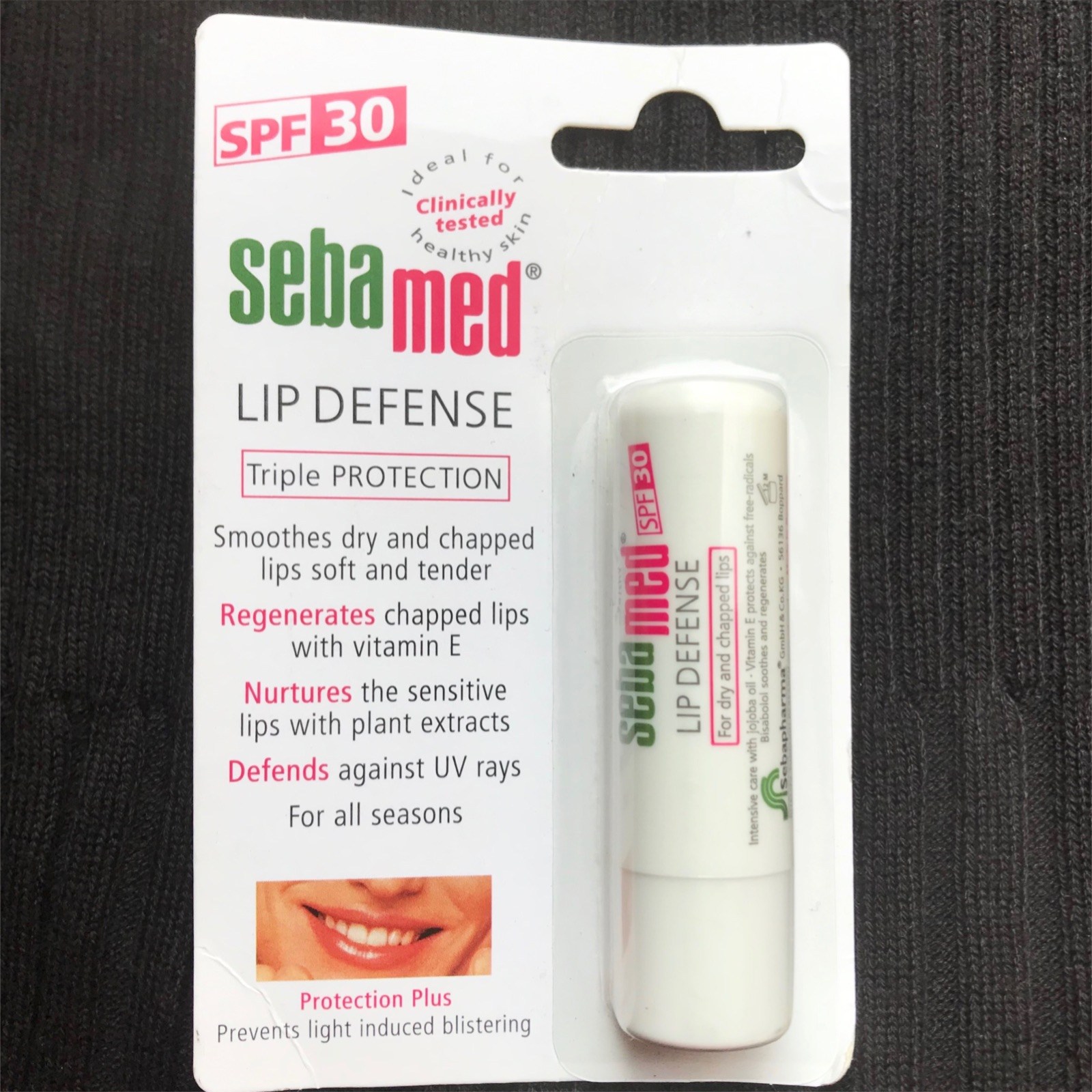 Buy Sebamed Lip Defense Balm SPF 30 Online - HealthurWealth