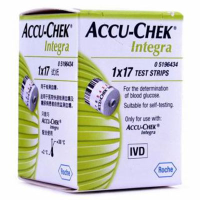 Accu Check Integra Strips 17s