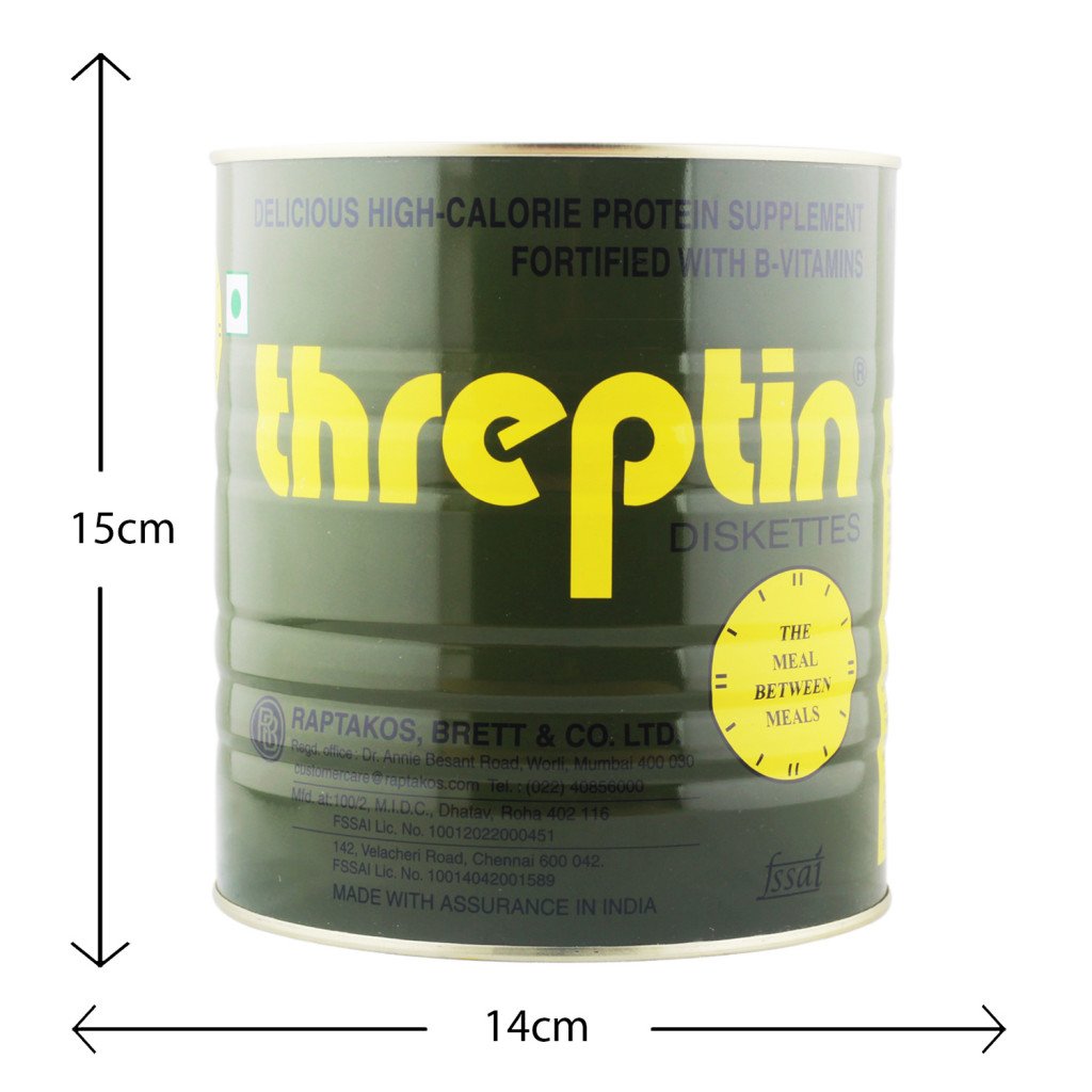 Buy New Threptin Diskettes Highcalorieprotein Supplement 1 Kg Online Healthurwealth