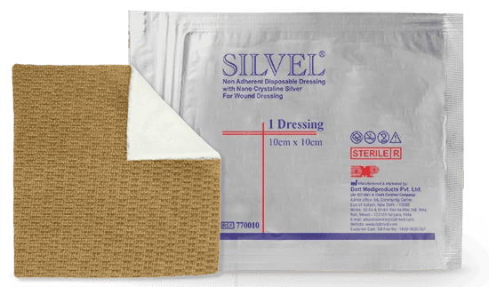 Silvel 1 Dressing 10cm x 10cm