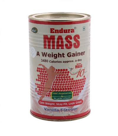 Endura Mass Vanilla Flavour 500g