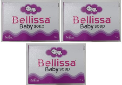 Bellissa baby soap pack of 3