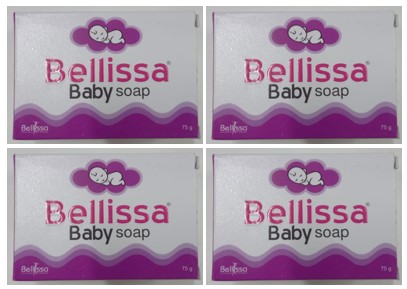 Bellissa baby soap pack of 4