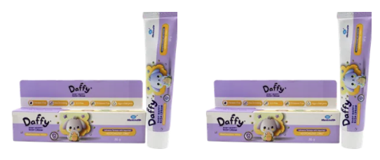 Daffy baby nappy rash cream 30gm pack of 2