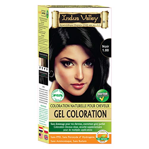 Indus Valley Organically Natural Hair Colour Gel Medium Brown Buy box of  220 gm Powder at best price in India  1mg