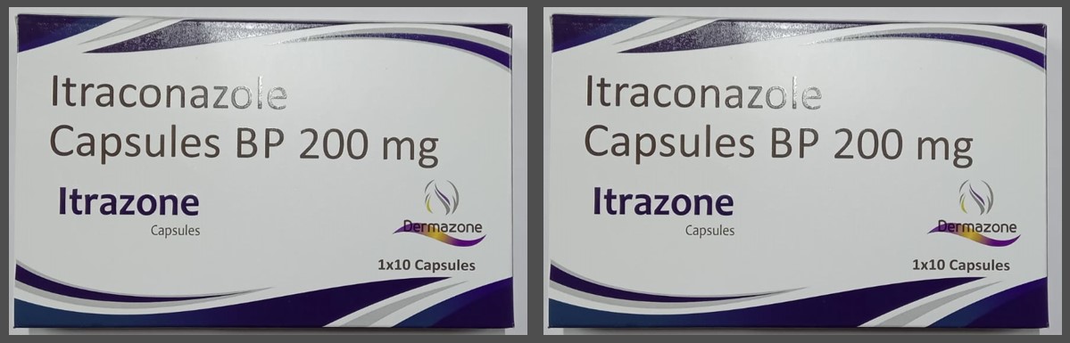 Itrazone capsules 10's pack of 2