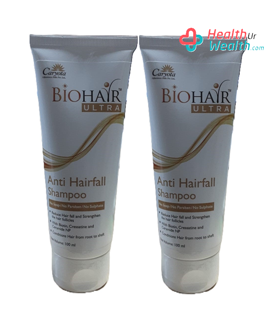 Biohair Ultra Shampoo 100ml Pack Of 2