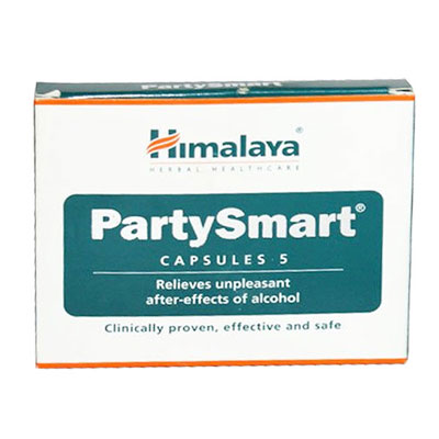 HIMALAYA PARTY SMART CAPSULES 5 X 5s (TWO BOX) (2 x 25 Capsules