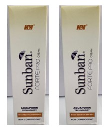 Sunban Forte PRO Cream 60gm Pack Of 2