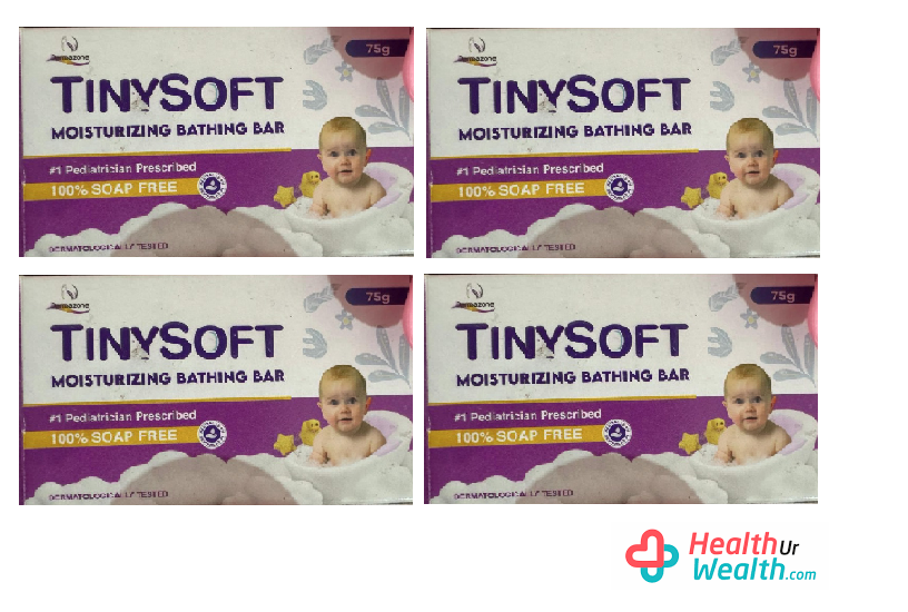 TINYSOFT BABY SOAP - 75GM PACK OF 4